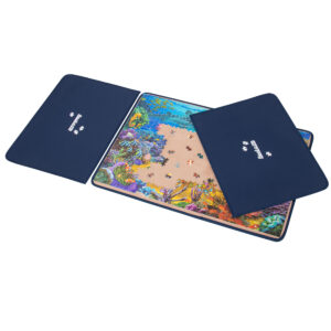 Becko US Jigsaw Puzzle Board with Covers Portable Puzzle Mat WGPTB006-Khi