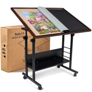 Tilting Puzzle Table with Cover Mat JPT005