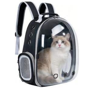 Transparent Window Pet Cat Carrier Backpack CWD045